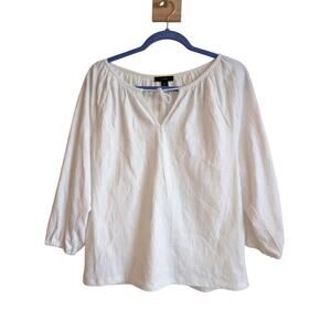 J.Crew Embroidered Knit Peasant Shirt size XS